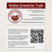 OET-Visitekaartje Visitekaartje (Voorkant /achterkant)