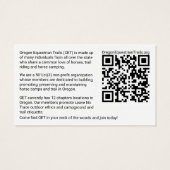 OET-Visitekaartje Visitekaartje (Achterkant)