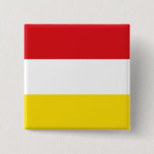 Oeteldonk, Nederland Vierkante Button 5,1 Cm (Voorkant)