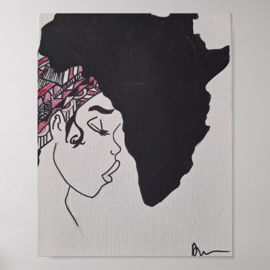 oeuvre originale (poster ) poster (Voorkant)