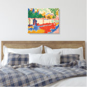 Oever | Andre Derain | Canvas Afdruk (Insitu (Slaapkamer))