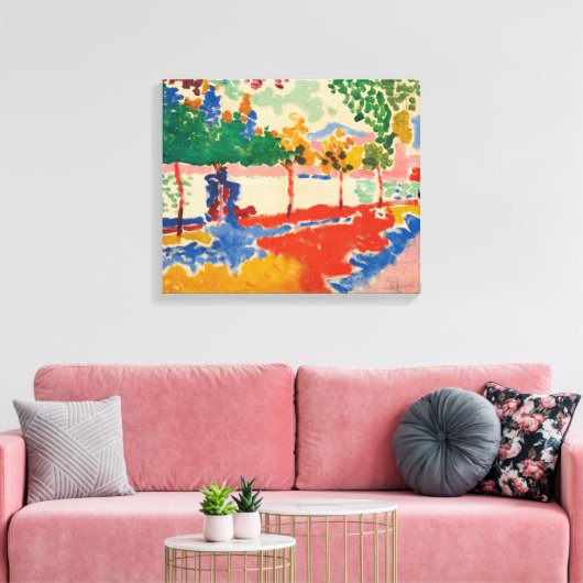 Oever | Andre Derain | Canvas Afdruk (Insitu (Woonkamer))