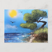 oever gebogen briefkaart (Voorkant)