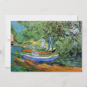 Oever van de Oise bij Auvers van Vincent van Gogh