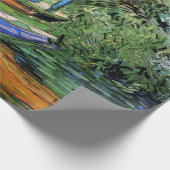 Oever van de Oise bij Auvers van Vincent van Gogh Cadeaupapier (Hoek)
