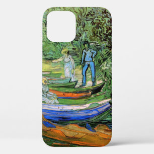 Oever van de Oise bij Auvers van Vincent van Gogh iPhone 12 Hoesje
