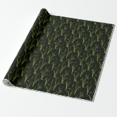 Oeverbiespatroon Cadeaupapier (Uitgerold)