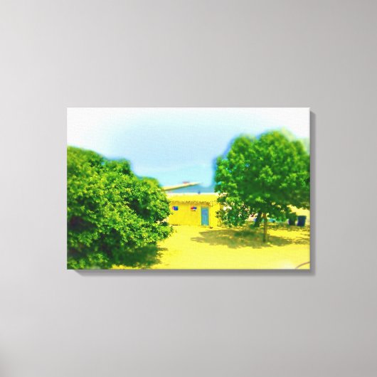 Oevers van Chicago Beach Canvas Afdruk (Voorkant)