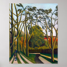Oevers van de Bièvre | Henri Rousseau |
