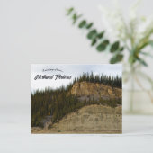 Oevers van de Mackenzie-rivier Northwest Territori Briefkaart (Staand voorkant)