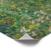 Oevers van de Seine door Claude Monet Poster (Hoek)
