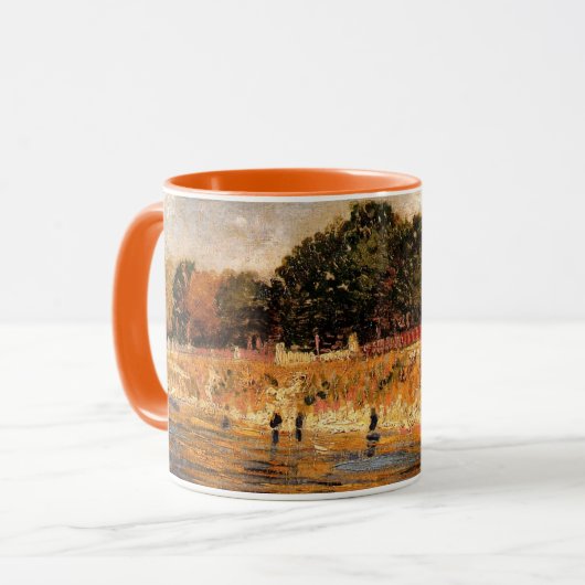 Oevers van de Seine door Vincent van Gogh Mok (Voorkant links)