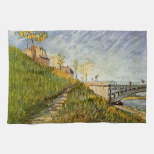 Oevers van de Seine, Pont de Clichy door Vincent v Theedoek