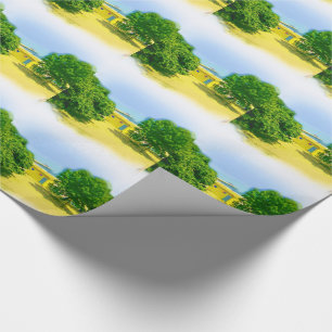 Oevers van het Chicago-strand Cadeaupapier