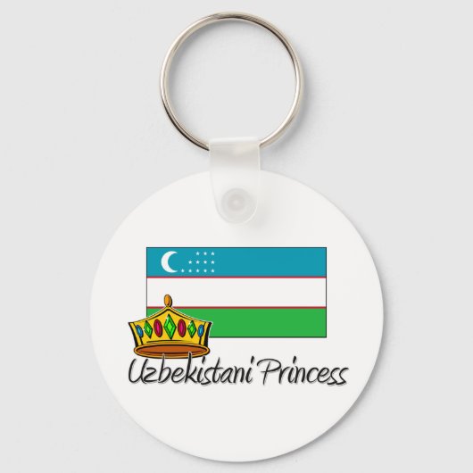 Oezbeekse prinses sleutelhanger (Voorkant)