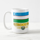 "Oezbeekse trots" Koffiemok (Links)