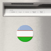 Oezbeekse vlag magneet (Insitu (Vaatwasser))