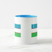 oezbeekse vlag mok (Midden)