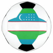 oezbeekse vlag voetbal (Voorkant)