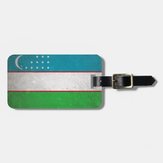 Oezbekistan Bagagelabel (Voorkant horizontaal)