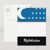 Oezbekistan Briefkaart (Voorkant / Achterkant)