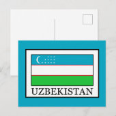 Oezbekistan Briefkaart (Voorkant / Achterkant)