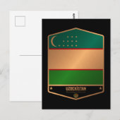 Oezbekistan Briefkaart (Voorkant / Achterkant)