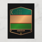Oezbekistan Briefkaart (Voorkant)