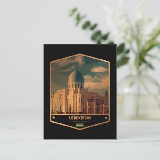 Oezbekistan Briefkaart (Staand voorkant)