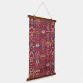 Oezbekistan Bukhara,  oost-Perzisch Hangend Wandkleed (Gebogen)