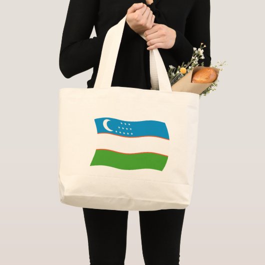 Oezbekistan Canvas tas vlag (Voorkant (product))