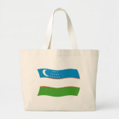 Oezbekistan Canvas tas vlag (Voorkant)