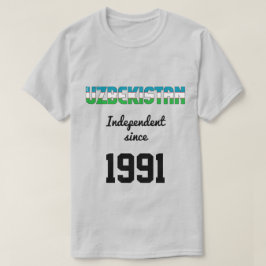 Oezbekistan - Flag Independence Celebration T-shirt