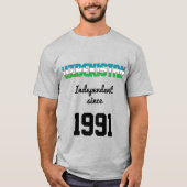 Oezbekistan - Flag Independence Celebration T-shirt (Voorkant)