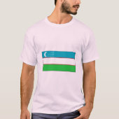Oezbekistan FLAG International T-shirt (Voorkant)
