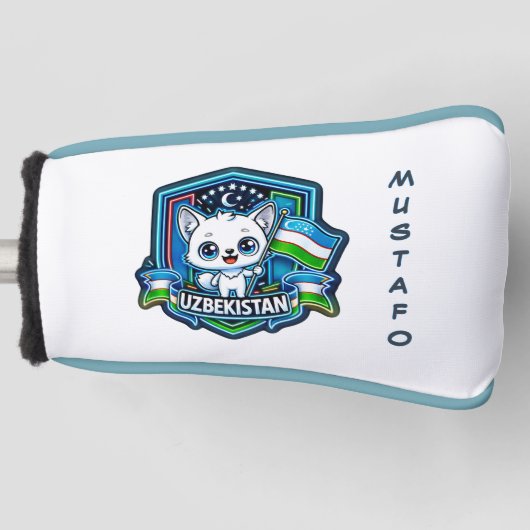 Oezbekistan Golfheadcover (Voorkant)