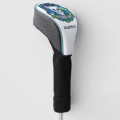 Oezbekistan Golfheadcover (Schuin)
