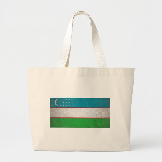 Oezbekistan Grote Tote Bag (Voorkant)