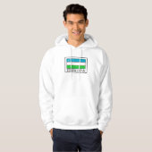 Oezbekistan Hoodie (Voorkant volledig)