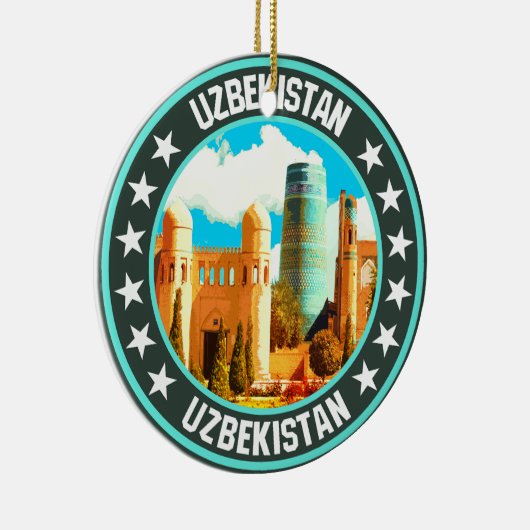 Oezbekistan Keramisch Ornament (Rechts)