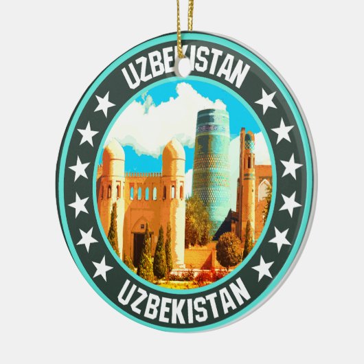 Oezbekistan Keramisch Ornament (Links)