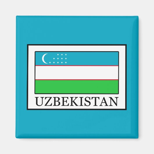 Oezbekistan Magneet (Voorkant)