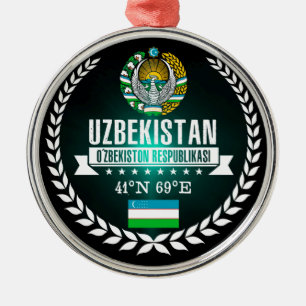 Oezbekistan Metalen Ornament