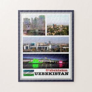 Oezbekistan - Mozaïek - Legpuzzel