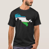 Oezbekistan Nation T-Shirt (Voorkant)