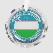 Oezbekistan - Ronde Embleem Ornament (voorkant)
