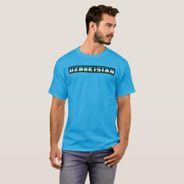 OEZBEKISTAN Special Black Tourist T-shirt