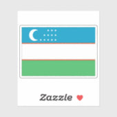 Oezbekistan Sticker (Vel)