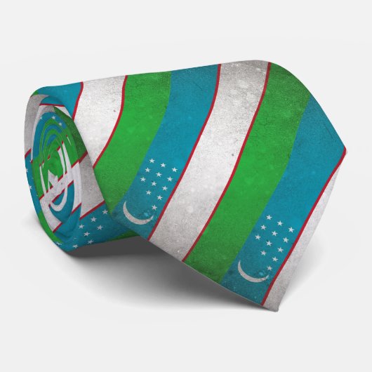 Oezbekistan Stropdas (Opgerold)