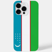 Oezbekistan vlag Case-Mate iPhone case (Achterkant)